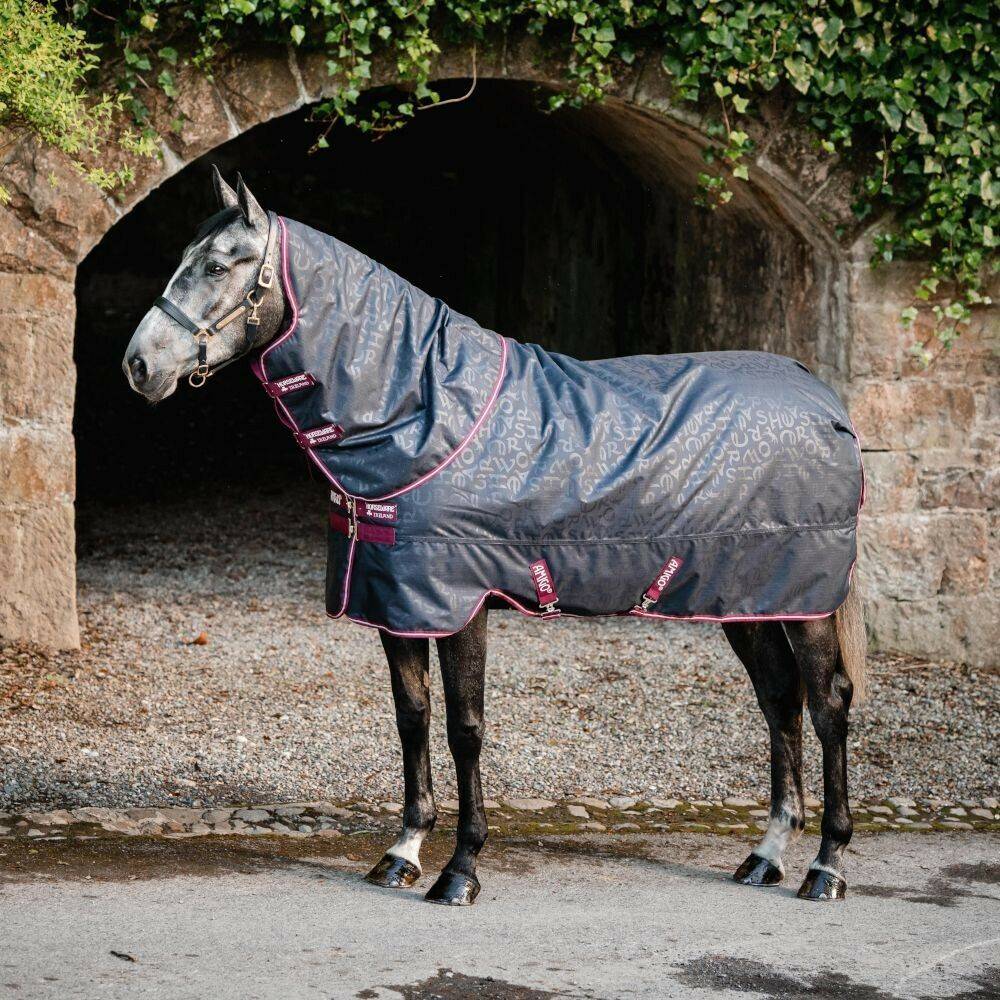 Pferdedecken Horseware Amigo Hero Ripstop Plus Lite 0g Shadow / Rose & Navy 140 cm / 6'3